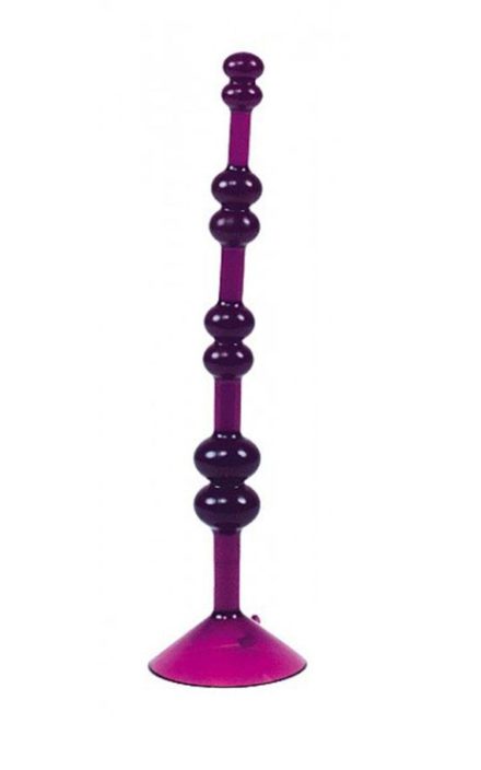 Виолетов пенетратор од желе за анален секс
